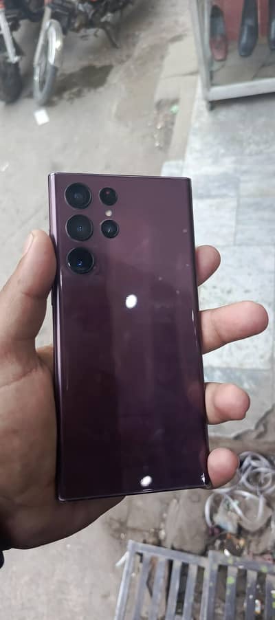 s22 ultra 5G PTA aprof 12+256 100x zoom water pack urgent sell