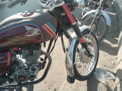 HONDA CG125 NEW CONDITION
