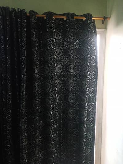 Grey and Black color Jacquard Fabric