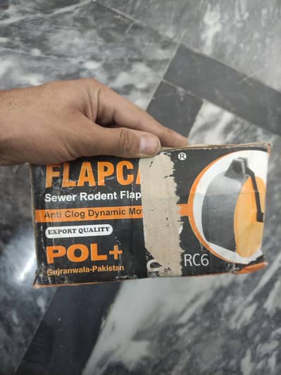 6 Inch Flap Cap Sewer Rodent Rat blocker