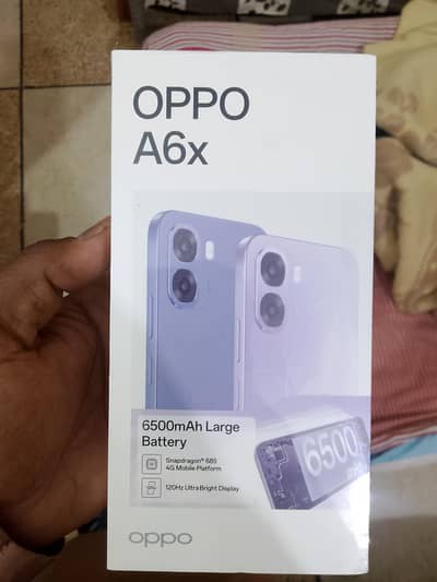 oppo A6x 6/128 box pack