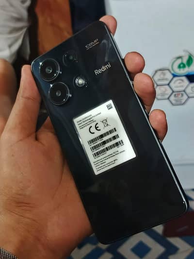 redmi note 13 all okay water park original box charger