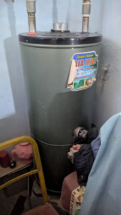 Geyser — Electric + Gas | Vertical Storage | Working