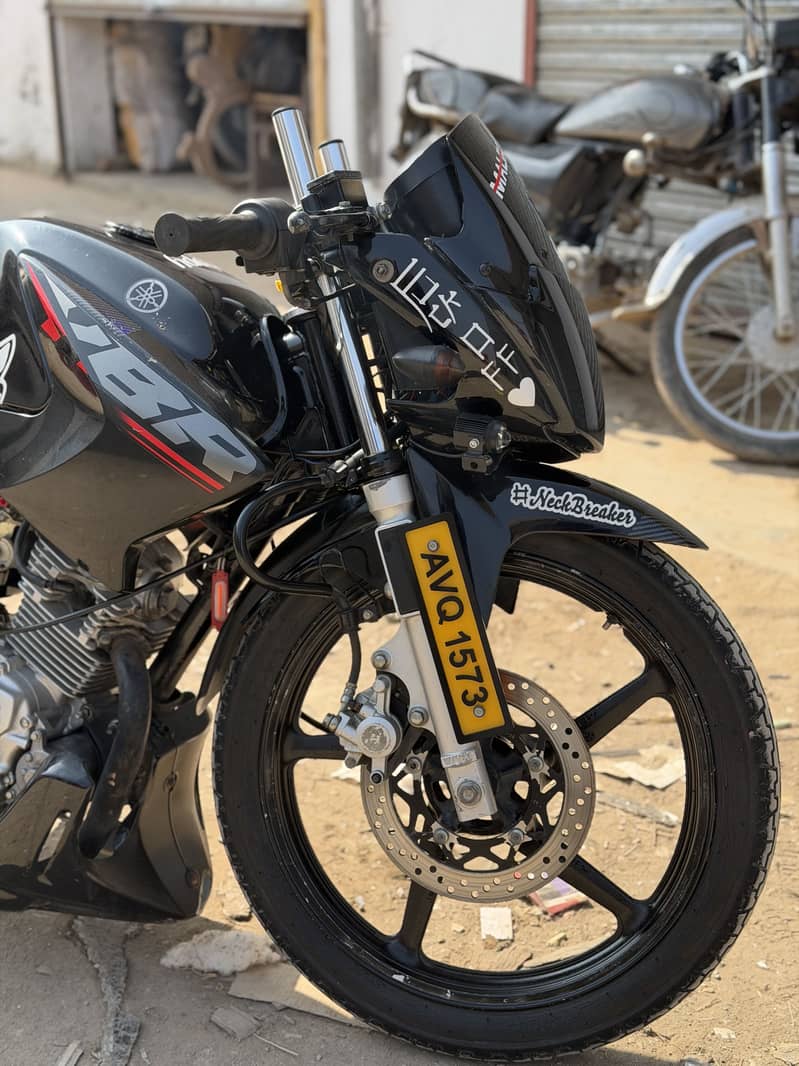 Fully modified ybr 7