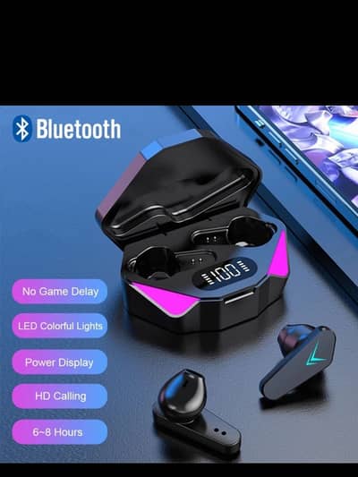 Wireless Gaming Earbuds Bluetooth 5.2 | HD Call | Touch Control | New