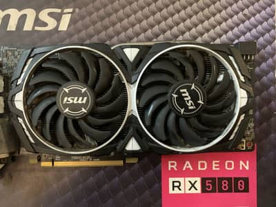 MSI RX 580 Armour OC 8GB