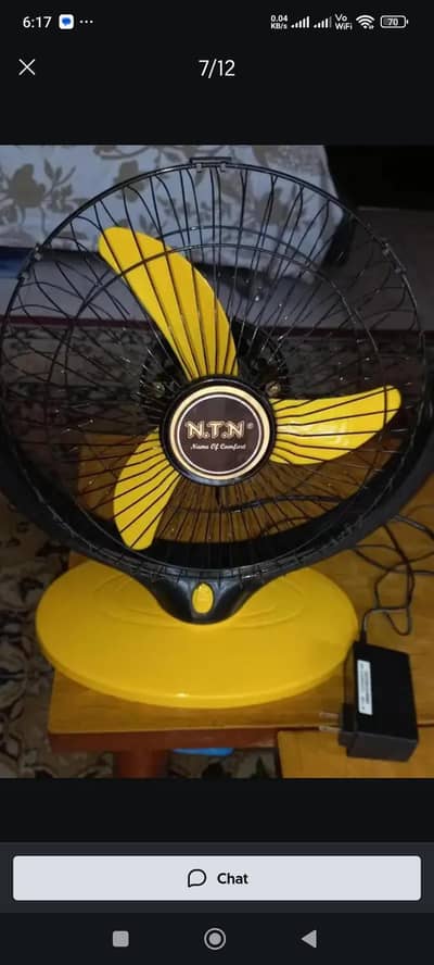 new fan used nahi huwa