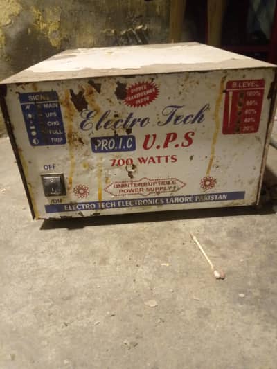 ELECTRO TECH U. P. S