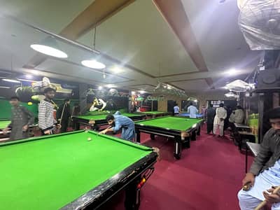 Snooker Club / Runing Snooker club / Snooker tabls 6/12