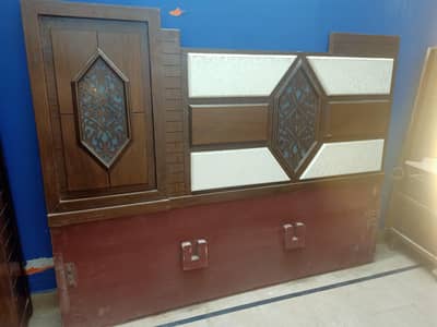 King  Size Bed with Dressing table