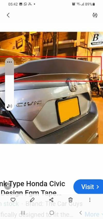 Civic X 2017-2021 Body Kits and Spoiler  (WhatsApp Number 03209436735)