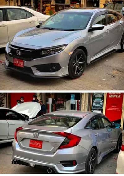 Civic X 2017-2021 Body Kits and Spoiler  (WhatsApp Number 03209436735)
