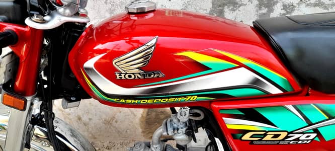 Honda 70cc 2022 modal total geniune watsap 03221486047