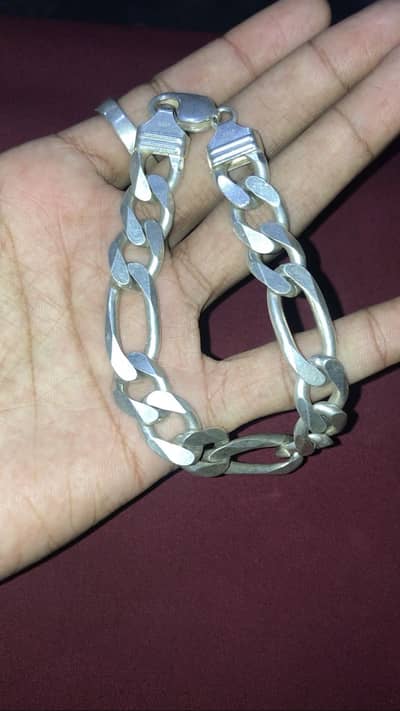 Italian silver braclate 925 made in Italy 54 gm
