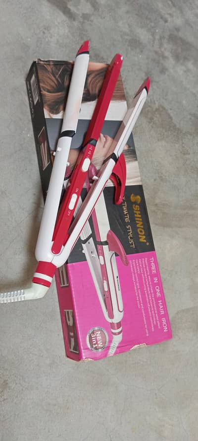 Shinon 3 in 1 hair straightener