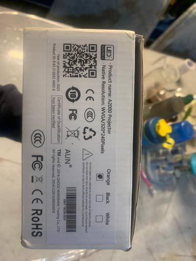 Projector screen small upto 50" screen newly bought complete box