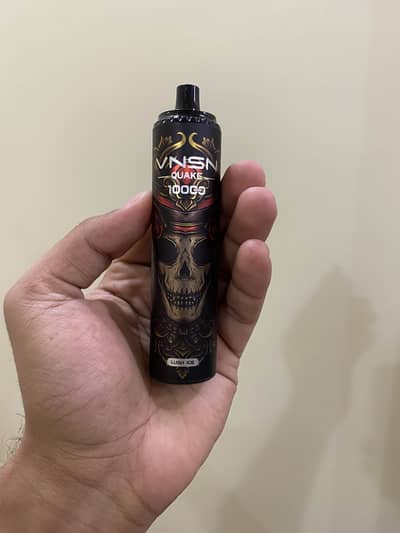 VNSN Quake Pod – 10,000 Puffs | Lush Ice | Type-C Rechargeable