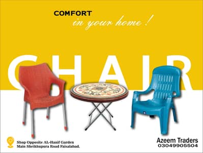 Special Ramzan Offer: Unbreakable Plastic Chairs at Wholesale Rates