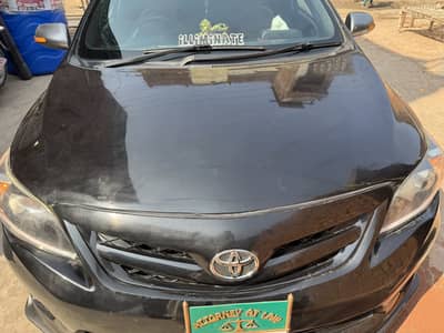 Toyota Corrola totaly face uplift in GLI 2013