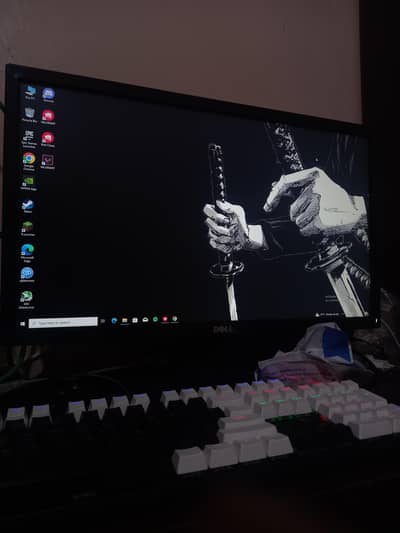 Gaming PC with entire setup