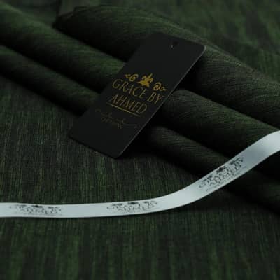 kamalia famous  unstitched khadr Palin green