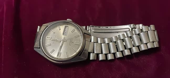 Seiko 5 Automatic Shinny Silver