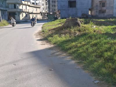 Level Plot for Sale in Soan Garden At Reasonable Price Two Side Road Front Back open