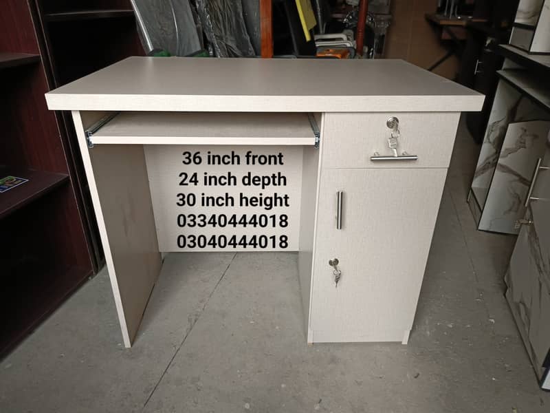 Computer table/Office table/Study table/Laptop table/Computer desk 7