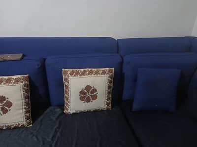 7 seater L-shaped sofa available for sale
