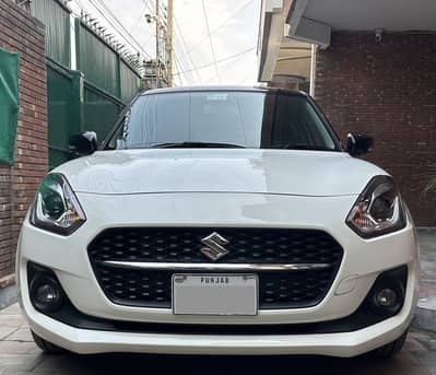 Suzuki Swift GLX 2024 — White — Total Genuine For Sale