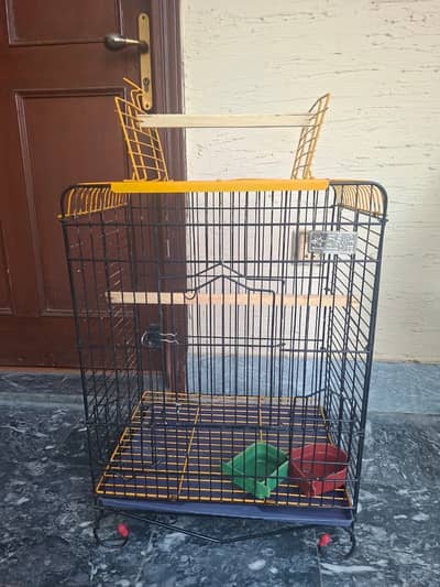 Cage for tamed bird