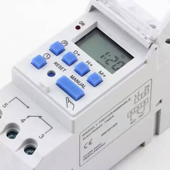 TOMZN 30A NO/NC Weekly 7 Days Programmable Digital TIMER SWITCH 1