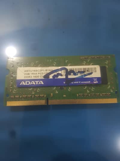 DDR3 2gb laptop ram