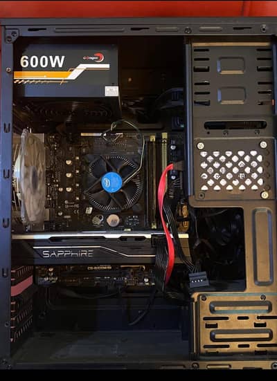 Gaming Pc with 24 inch LED complete setup