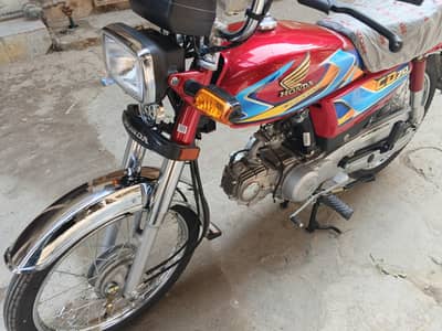 honda cd 70 new bike for sale