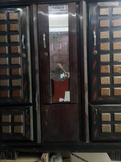 Heavy Duty 3 Door Steel Safe Almirah with Locker – Strong Iron War