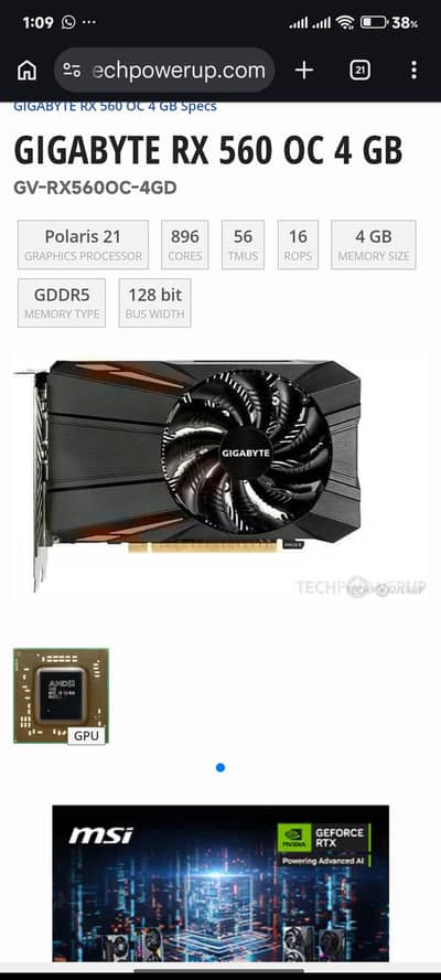 RX 560 4gb