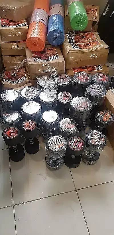 Dumbbells | Rubber coated Dumbbells | Dumbbells for sale near me