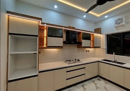 Brand New 8 Maral Full House 5 Bed Accommodation 2 American Kitchen 1 Servent Two Species TV Lounge Available For Rent In Bahria Enclave Sector