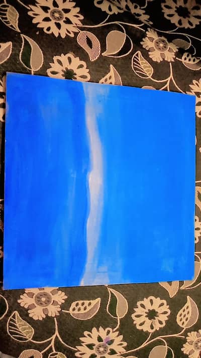 Painting ocean sky