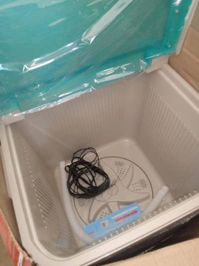 brand new washing machine