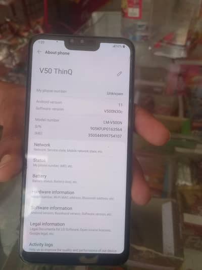 Lg V50 Snapdragon 855