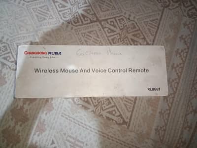 Changing Ruba  remote wireless mouse and voice controller