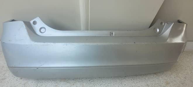 Suzuki Wagon R Rear Bumper – Silky Silver (Original Color)