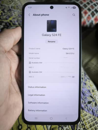 Galaxy S24 FE Best For Gaming 120FPS PUBG Play Complete AD