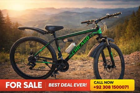Chicago X3 MTB for Sale – Good Condition – Rawalpindi