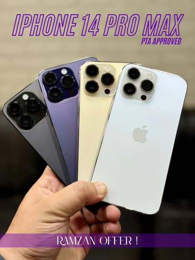 iPhone 14 pro max 256GB PTA Approved