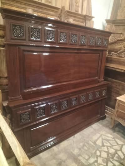 Sheesham wioden bed side tables