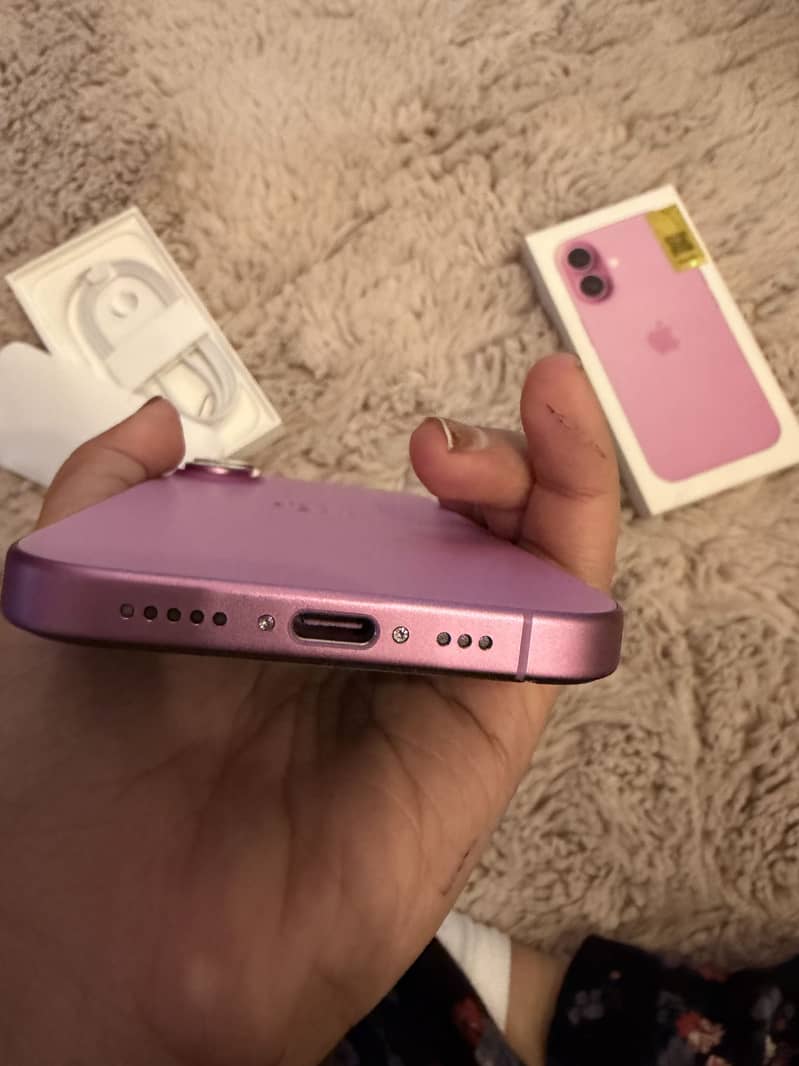 iPhone 16 simple in pink PTA approved - Mobile Phones - 1111629833