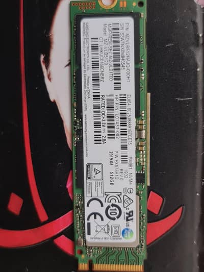 samsung NVME GEN 3.0×4 512GB
